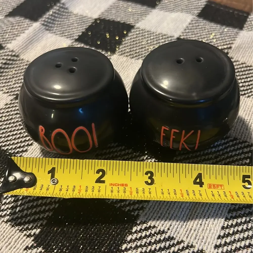 Rae Dunn Halloween Salt and Pepper shakers